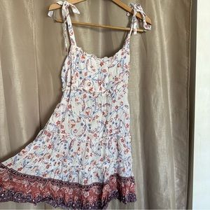 Floral mini dress